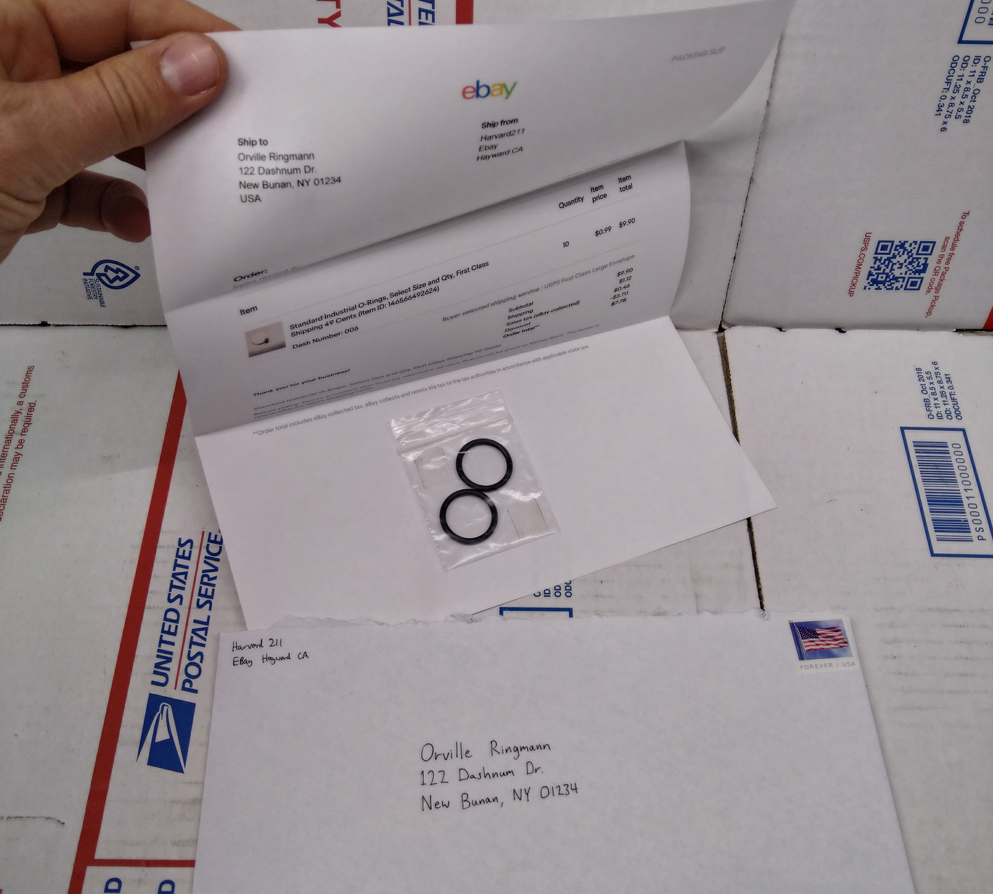 Standard Inch O-Rings -3XX